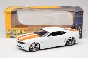 Chevrolet Camaro Concept Tuned ホワイト Jada 1:18 63014 メタル - 画像 8/8