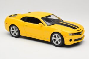 Chevrolet Camaro SS RS イエロー Maisto 1:18 31173 メタル - 画像 6/8