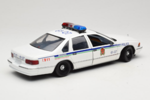 Chevrolet Caprice カナダ ポリス UT Models 1:18 21023 メタル - 画像 3/8