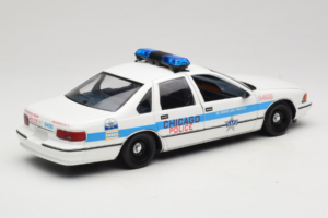 Chevrolet Caprice Chicago ポリス UT Models 1:18 180142096 メタル - 画像 3/8