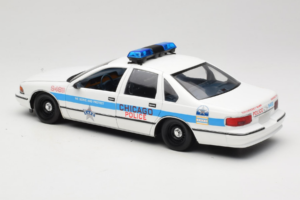 Chevrolet Caprice Chicago ポリス UT Models 1:18 180142096 メタル - 画像 7/8