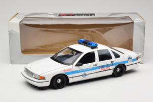 Chevrolet Caprice Chicago ポリス UT Models 1:18 180142096 メタル - 画像 8/8