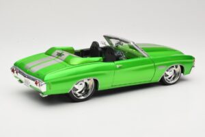Chevrolet Chevelle SS カブリオレ グリーン Maisto 1:18 31099 メタル - 画像 3/8