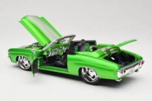 Chevrolet Chevelle SS カブリオレ グリーン Maisto 1:18 31099 メタル - 画像 5/8