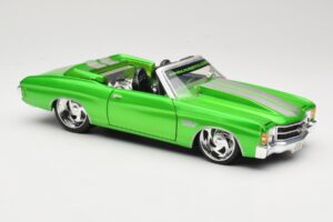 Chevrolet Chevelle SS カブリオレ グリーン Maisto 1:18 31099 メタル - 画像 6/8