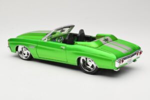 Chevrolet Chevelle SS カブリオレ グリーン Maisto 1:18 31099 メタル - 画像 7/8
