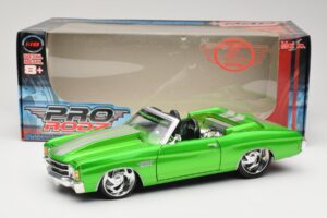 Chevrolet Chevelle SS カブリオレ グリーン Maisto 1:18 31099 メタル - 画像 8/8