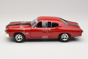 Chevrolet Chevelle SS Fast & Furious レッド Johnny Lightning 1:18 39578 メタル - 画像 3/6