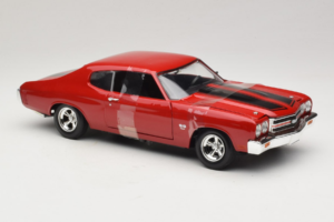 Chevrolet Chevelle SS Fast & Furious レッド Johnny Lightning 1:18 39578 メタル - 画像 4/6