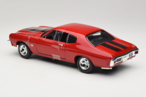 Chevrolet Chevelle SS Fast & Furious レッド Johnny Lightning 1:18 39578 メタル - 画像 5/6