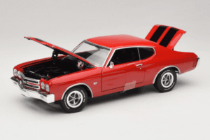 Chevrolet Chevelle SS レッド Jack Reacher Auto World 1:18 AWSS109/06 メタル - 画像 2/8