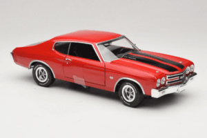 Chevrolet Chevelle SS レッド Jack Reacher Auto World 1:18 AWSS109/06 メタル - 画像 6/8