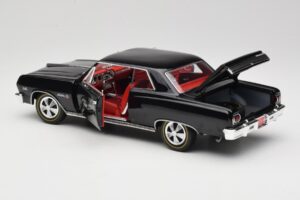 Chevrolet Chevelle Z-16 ブラック American Muscle 1:18 AMM1061/06 メタル - 画像 5/8