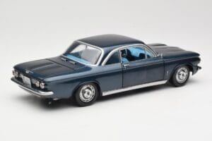 Chevrolet Corvair ダークブルー Sun Star 1:18 1482 メタル - 画像 3/8
