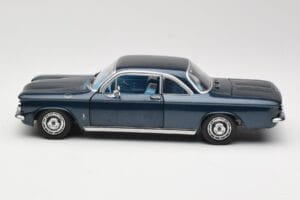 Chevrolet Corvair ダークブルー Sun Star 1:18 1482 メタル - 画像 4/8