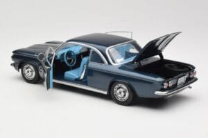 Chevrolet Corvair ダークブルー Sun Star 1:18 1482 メタル - 画像 7/8