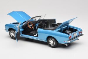 Chevrolet Corvair Monza カブリオレ ブルー Road Signature 1:18 92498 メタル - 画像 5/8