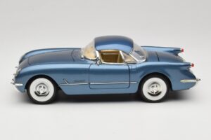 Chevrolet Corvette C1 ブルー Mira 1:18 6105 メタル - 画像 4/8