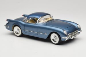 Chevrolet Corvette C1 ブルー Mira 1:18 6105 メタル - 画像 6/8