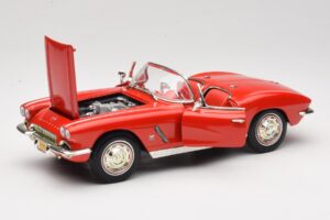 Chevrolet Corvette C1 レッド ERTL 1:18 7835 メタル - 画像 2/8