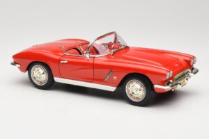 Chevrolet Corvette C1 レッド ERTL 1:18 7835 メタル - 画像 6/8