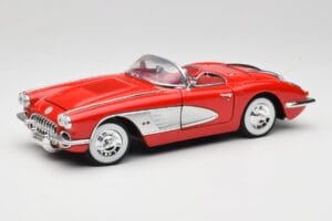 Chevrolet Corvette C1 レッド Motormax 1:18 73100TC メタル