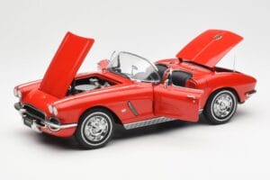 Chevrolet Corvette C1 コンバーチブル Roman レッド AUTOart 1:18 71102 メタル - 画像 2/8