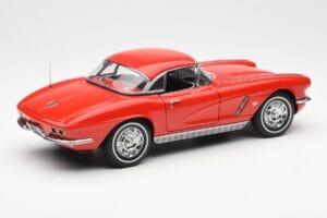 Chevrolet Corvette C1 コンバーチブル Roman レッド AUTOart 1:18 71102 メタル - 画像 3/8