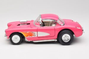 Chevrolet Corvette C1 Gasser ピンク Road Legends 1:18 92019-R1 メタル - 画像 4/8