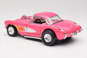 Chevrolet Corvette C1 Gasser ピンク Road Legends 1:18 92019-R1 メタル - 画像 7/8