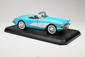 Chevrolet Corvette C1 Hard Top ブルー Solido 1:12 1202-M1 メタル - 画像 6/8