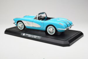 Chevrolet Corvette C1 Hard Top ブルー Solido 1:12 1202-M1 メタル - 画像 7/8
