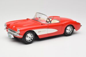 Chevrolet Corvette C1 ロードスター レッド Bburago 1:18 3024 メタル