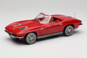 Chevrolet Corvette C2 Sting Ray カブリオレ Riverside Red Norev 1:18 189056 メタル