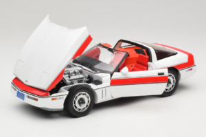 Chevrolet Corvette C4 A-Team ホワイト GreenLight 1:18 13532 メタル - 画像 2/8