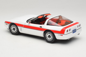 Chevrolet Corvette C4 A-Team ホワイト GreenLight 1:18 13532 メタル - 画像 7/8