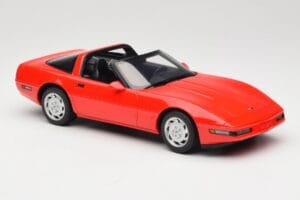 Chevrolet Corvette C4 Torch Red GT Spirit 1:18 GT537 レジン - 画像 4/6