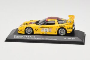 Chevrolet Corvette C5-R #3 R. Fellows / J. O'Connell / O. Gavin ALMS Petit Le Mans 2002 Minichamps 1:43 400021493 メタル