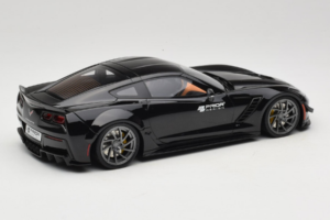 Chevrolet Corvette C7 Prior Design ブラック GT Spirit 1:18 GT249 レジン - 画像 2/6