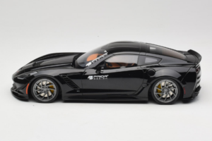 Chevrolet Corvette C7 Prior Design ブラック GT Spirit 1:18 GT249 レジン - 画像 3/6