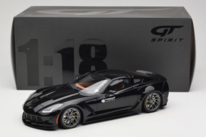 Chevrolet Corvette C7 Prior Design ブラック GT Spirit 1:18 GT249 レジン - 画像 6/6