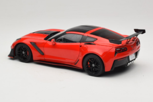 Chevrolet Corvette C7 ZR1 Torch Red IXO 1:18 18RDC243-FO メタル - 画像 7/8
