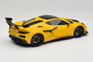 Chevrolet Corvette C8 ZR1 イエロー GT Spirit 1:18 GT528 レジン - 画像 2/6