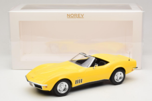Chevrolet Corvette C3 カブリオレ Daytona Yellow Norev 1:18 189039 メタル - 画像 6/6