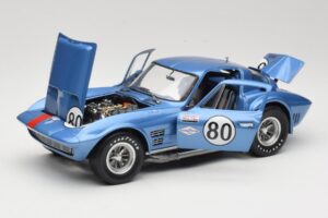 Chevrolet Corvette Grand Sport GT #80 R. Penske Chevrolet Nassau Speed Week 1963 Exoto 1:18 RLG18022 メタル - 画像 2/8