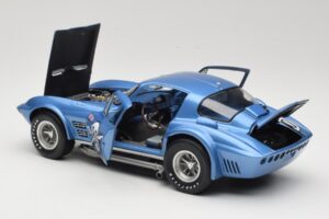 Chevrolet Corvette Grand Sport GT #80 R. Penske Chevrolet Nassau Speed Week 1963 Exoto 1:18 RLG18022 メタル - 画像 5/8