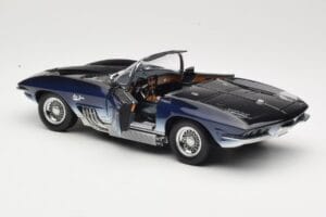 Chevrolet Corvette Mako Shark ダークブルー UT Models 1:18 21061 メタル - 画像 5/8