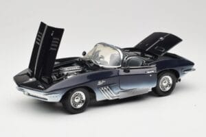 Chevrolet Corvette Mako Shark Motormax 1:18 73102 メタル - 画像 2/8
