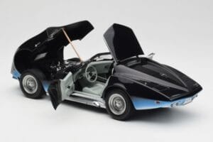 Chevrolet Corvette Manta Ray ブルー AUTOart 1:18 71041 メタル - 画像 5/8