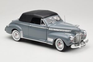 Chevrolet Deluxe カブリオレ ソフトトップ グレー Eagles Race 1:18 7497276 メタル - 画像 6/8